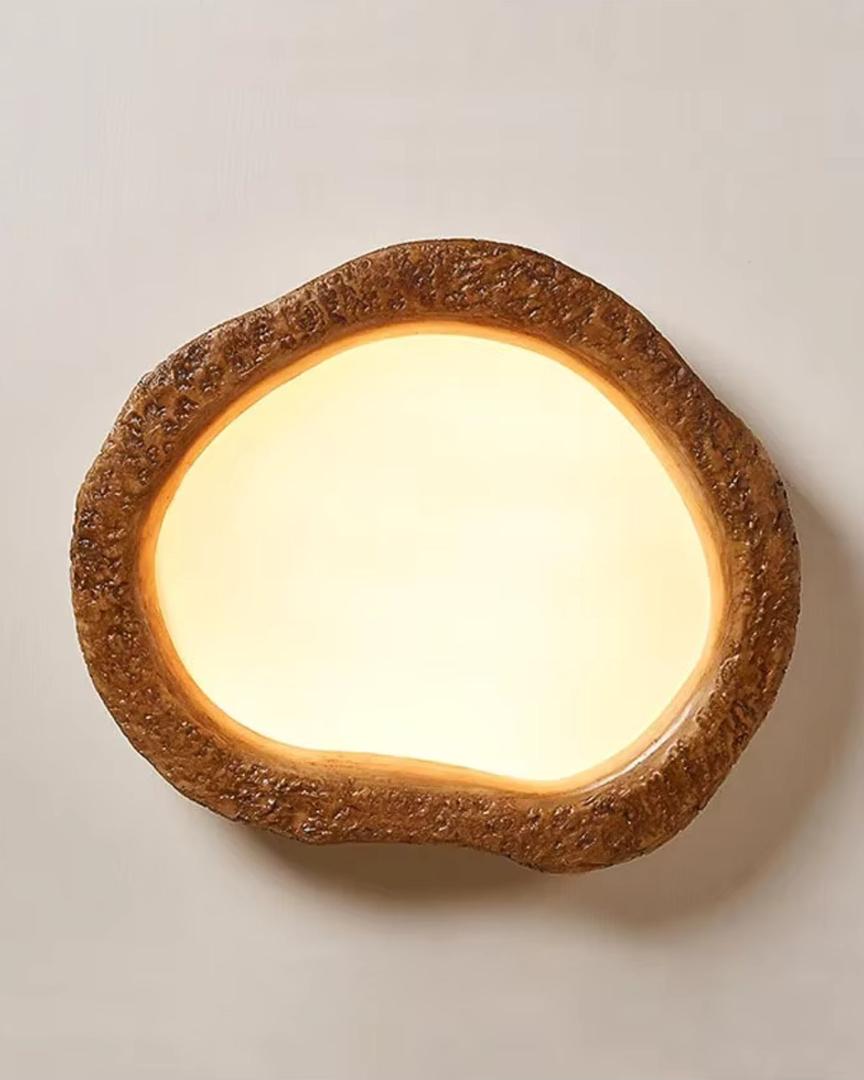 Plafonnier LED au Style Rustique | Design Éternel