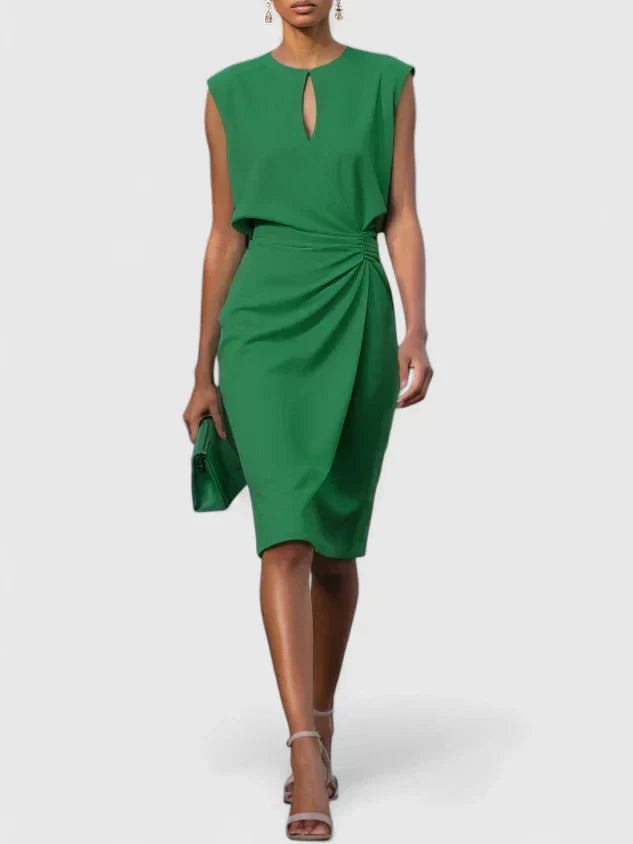 Robe Mini Formelle Pour Femmes Élégante Soirée Sophistiquée Enveloppante Coupe Flatteuse Polyvalente – Lisandrah