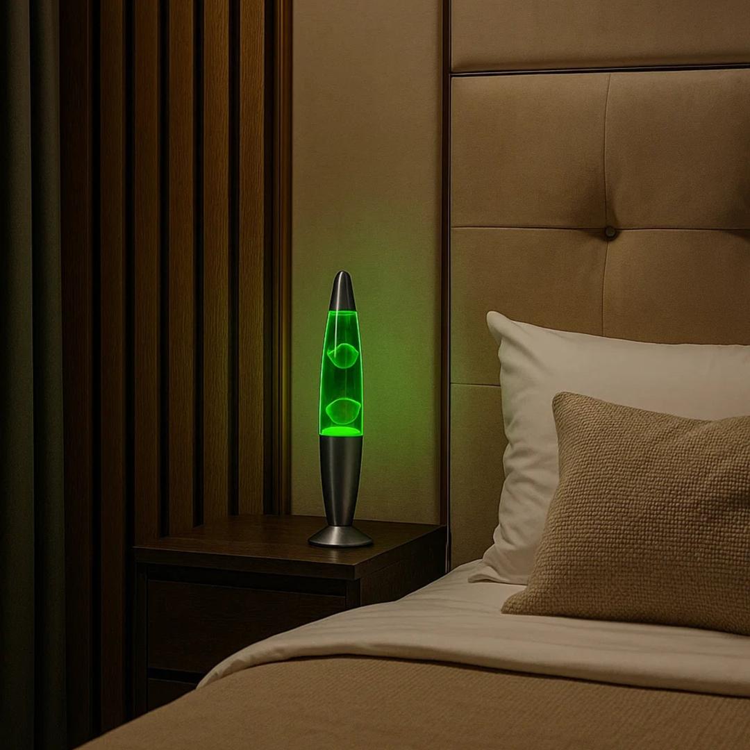 Lampe à Lave Multicolore au Design Compact