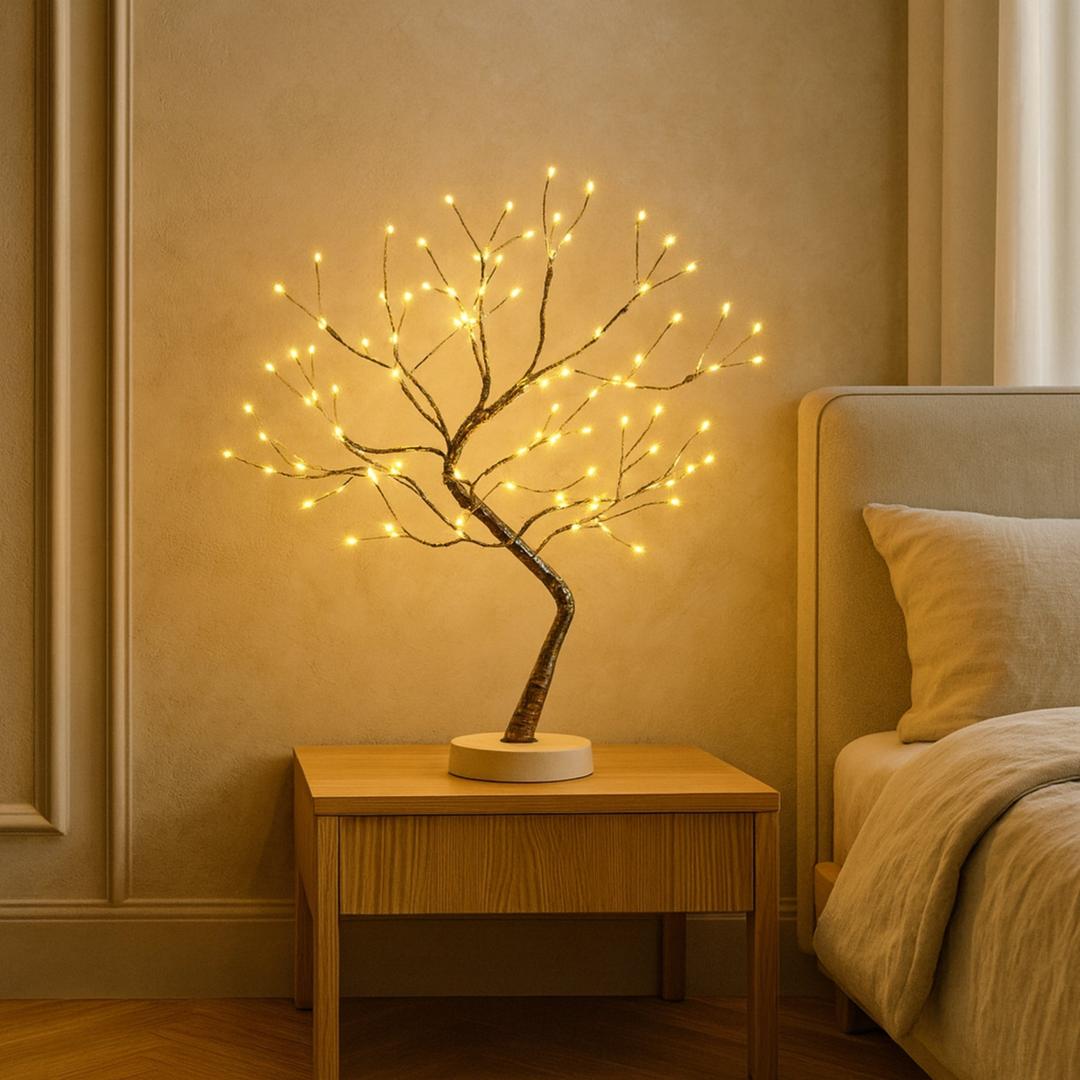 Lampe de Table Arbre à Branches Réglables | LED