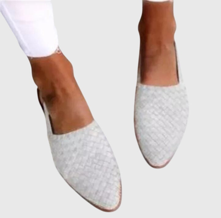 Orthopädische Slipper für Damen zum Hineinschlüpfen mit Dreifach-Bogenstütze, Schmerzlinderung und Haltungskorrektur – Selene