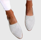 Orthopädische Slipper für Damen zum Hineinschlüpfen mit Dreifach-Bogenstütze, Schmerzlinderung und Haltungskorrektur – Selene