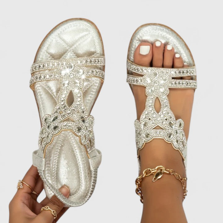 Sandales Plates Orthopédiques pour Femmes Semelle de Stabilité Soulagement de la Pression Anti-Fatigue Élégantes – Khalessi