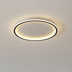 Modern Scandinavian Round LED Ceiling Light for Living Room and Bedroom