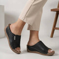 Chaussons à Talon Wedge Orthopédiques pour Femmes, Confortables et Ouverts, Casual d'Été – Madison
