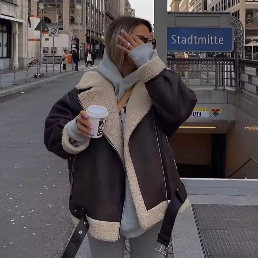 Veste Aviator Fourrée – Hiverline