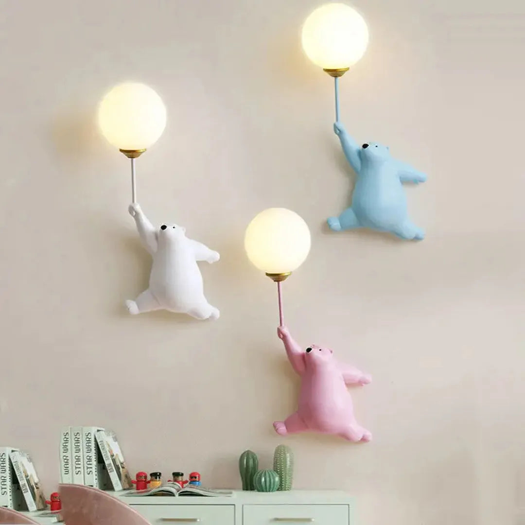 Bewegte Wandlampe | Beleuchtung für Kinderzimmer