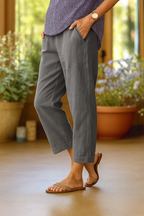 Leichte Sommerhosen für Damen, lässiger Schnitt, eleganter Fall, täglicher Komfort – Rita