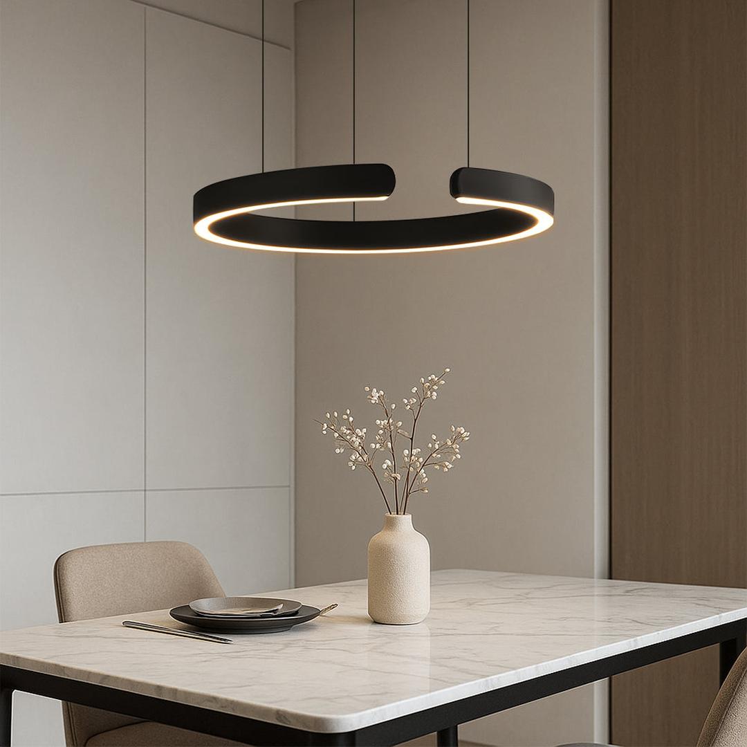Suspension Luminaire en Anneau | Style Contemporain