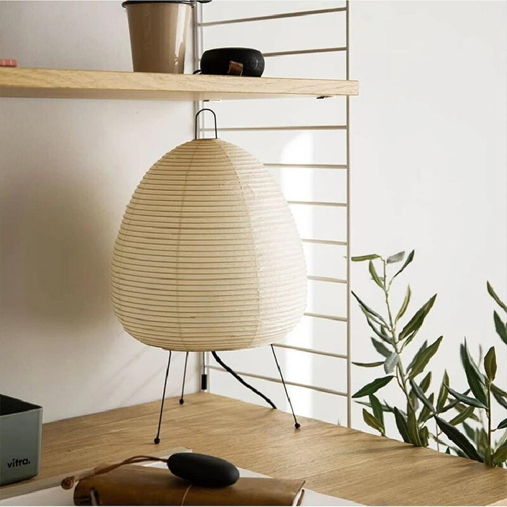 Lampe en Papier de Riz Japonais | Design Tripode