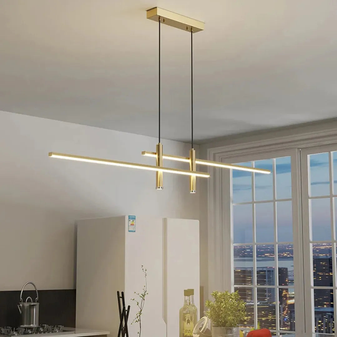 Chandelier Contemporain pour Salle à Manger | Style Minimaliste