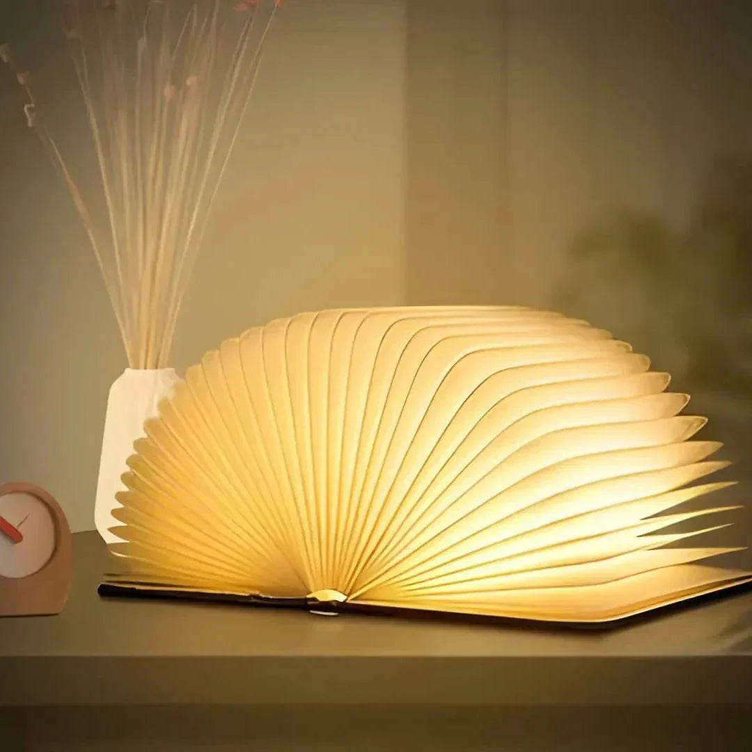 Lampe LED en Design de Livre