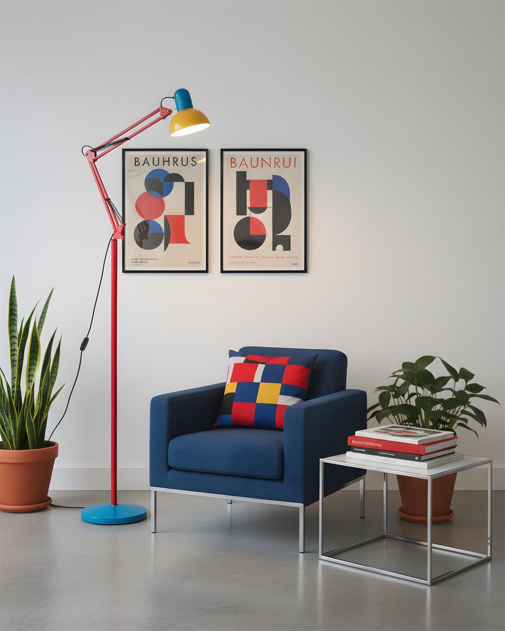 Lampe de Sol Flexo Memphis