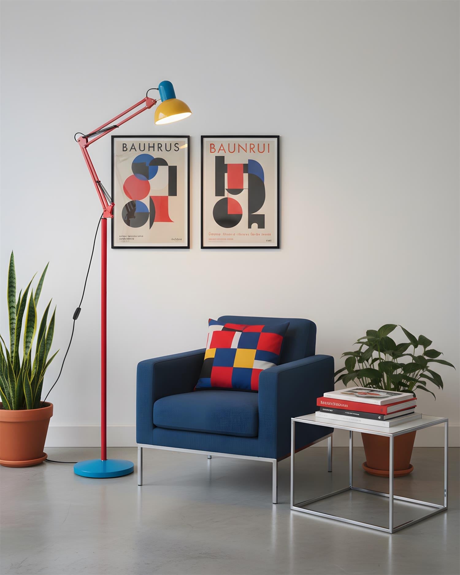 Lampe de Sol Flexo Memphis