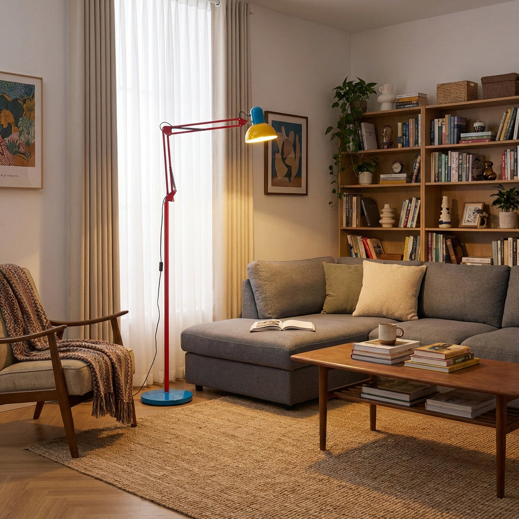 Lampe de Sol Flexo Memphis