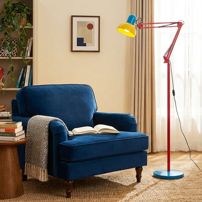 Lampe de Sol Flexo Memphis