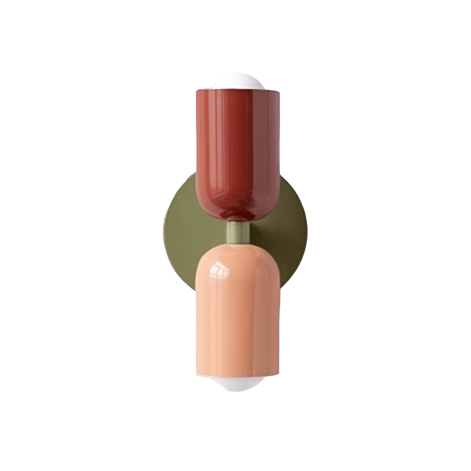 Nordelya – Doppelkopf-Wandlampe aus Eisen im modernen nordischen Stil