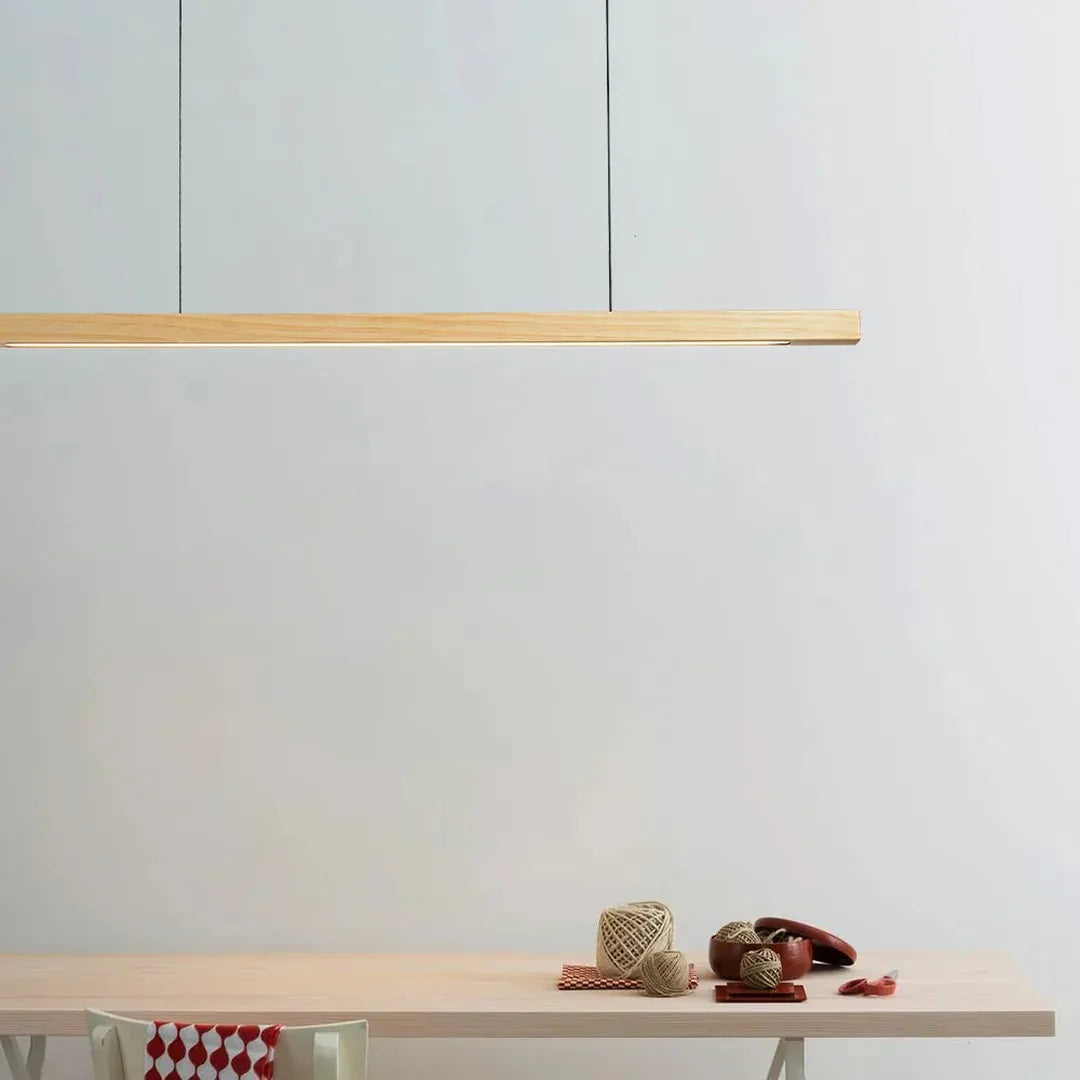 Suspension en Bois pour Cuisine | Style Moderne