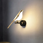 Zeitgenössische Wandlampe | Vogel-Design