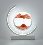 LED-Nachtlampe mit Bewegtem Sand | 3D-Effekt Schwebender Sand