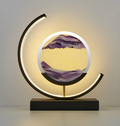 LED-Nachtlampe mit Bewegtem Sand | 3D-Effekt Schwebender Sand