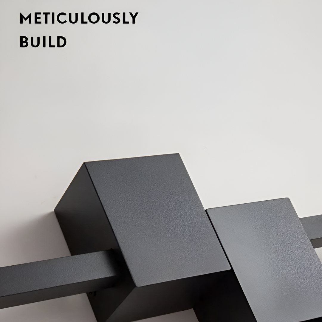 Applique Murale LED Linéaire Longue - Noir