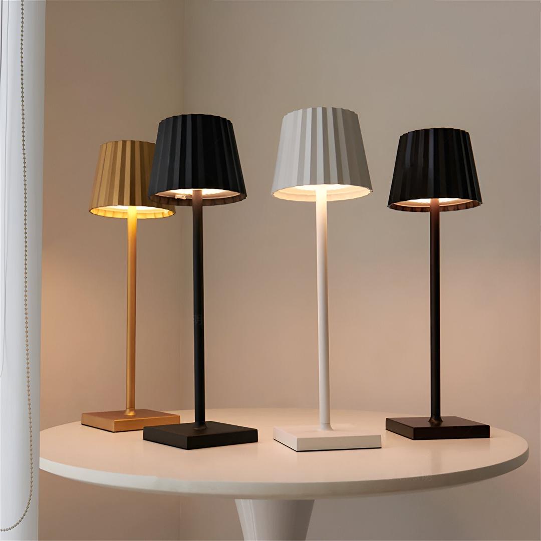Lampe de Table LED Sans Fil Rechargeable | Design Moderne