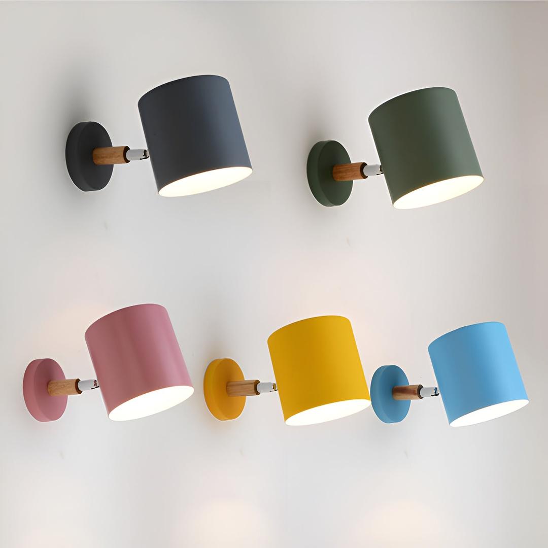 Nordic Pastel Wall Sconce | Colorful Wall Lights