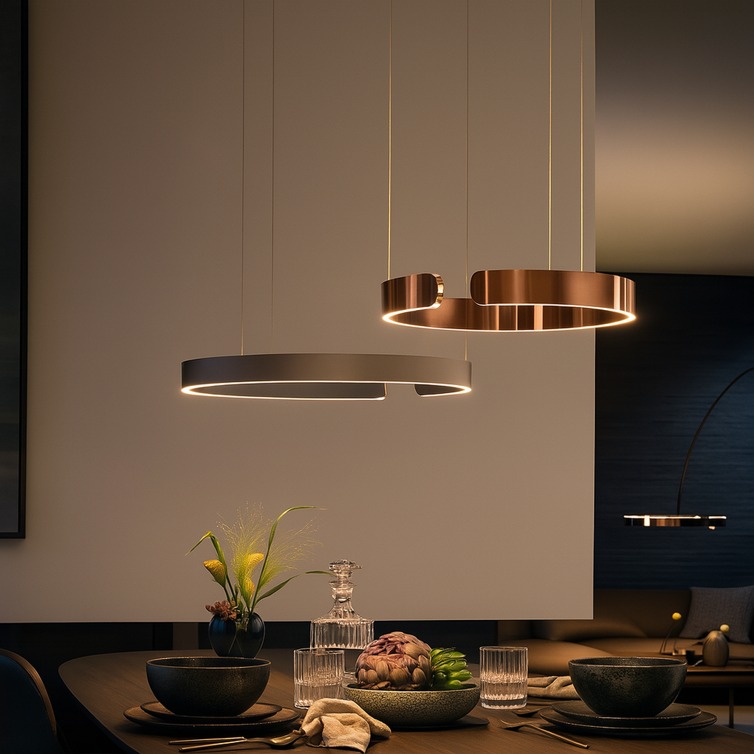 Suspension Luminaire en Anneau | Style Contemporain