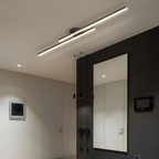 Plafonnier LED Semi-Mat en Aluminium | Design Moderne