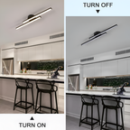Plafonnier LED Semi-Mat en Aluminium | Design Moderne