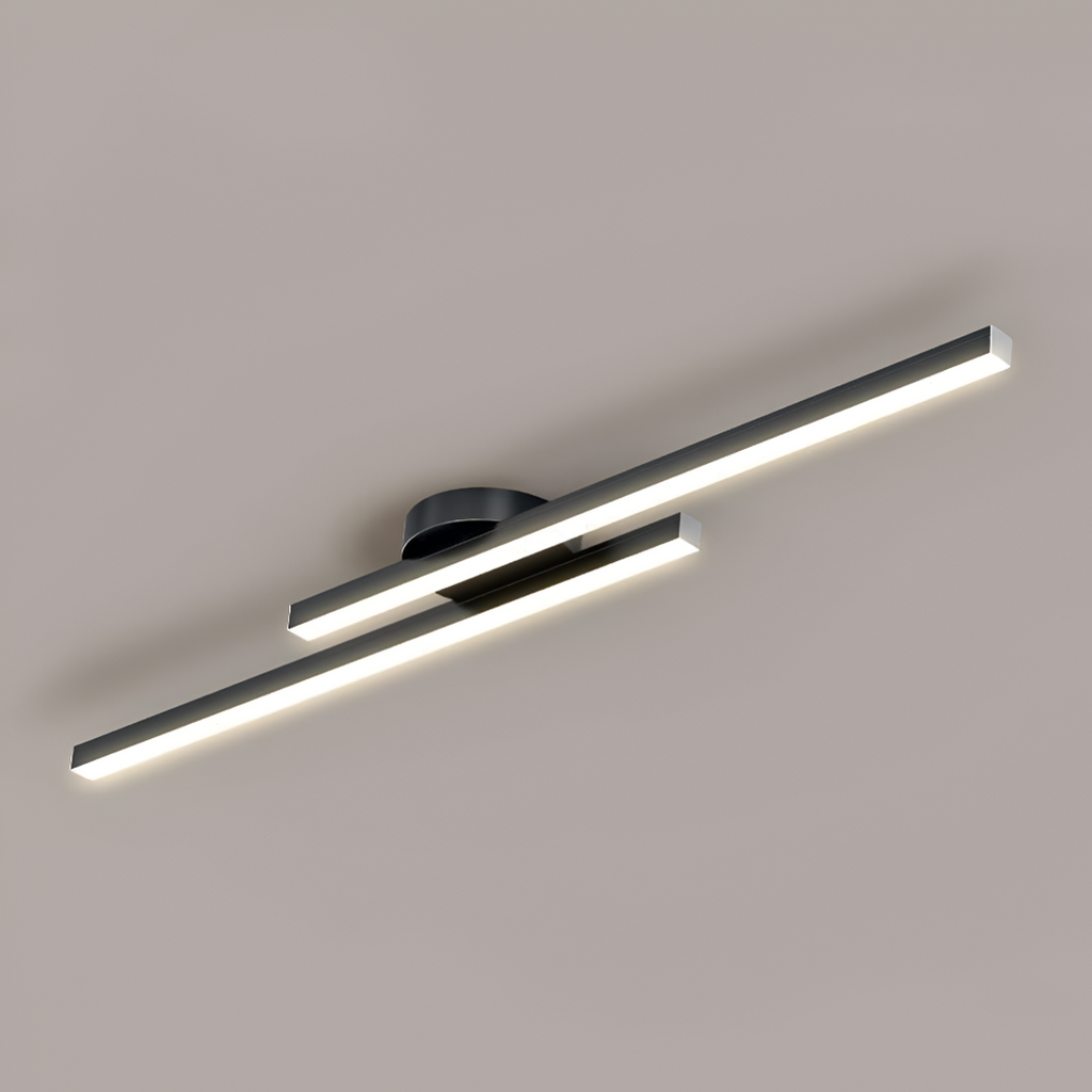 Plafonnier LED Semi-Mat en Aluminium | Design Moderne