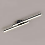 Plafonnier LED Semi-Mat en Aluminium | Design Moderne