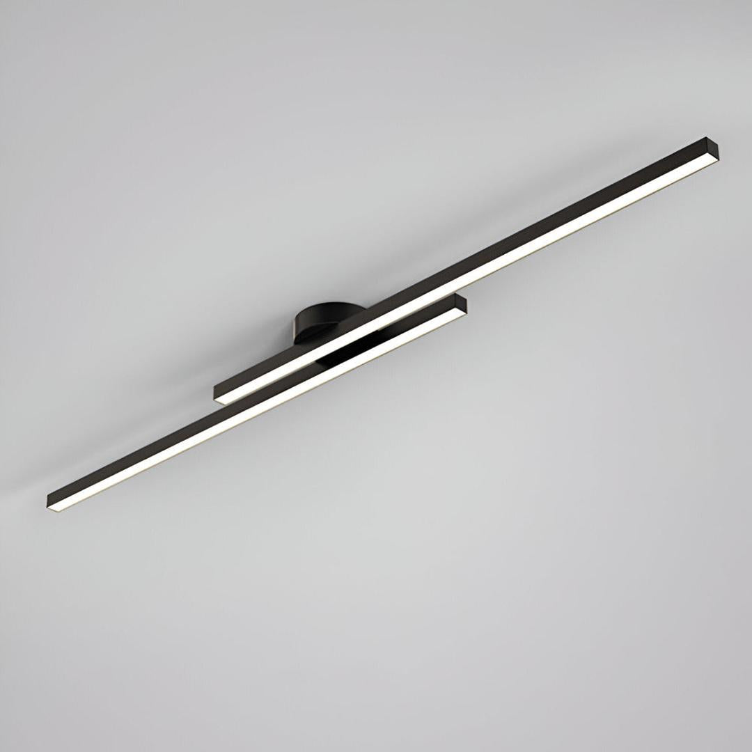 Plafonnier LED Semi-Mat en Aluminium | Design Moderne
