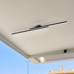 Plafonnier LED Semi-Mat en Aluminium | Design Moderne