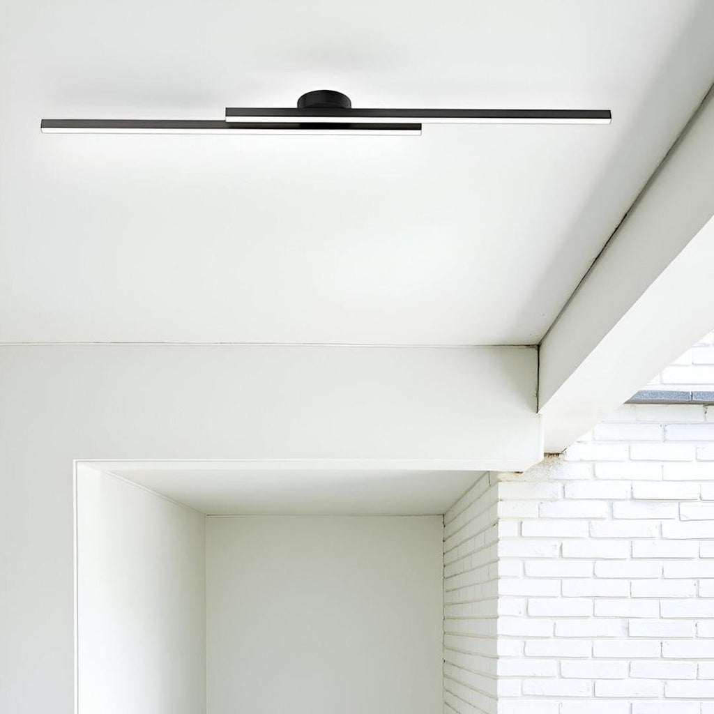 Plafonnier LED Semi-Mat en Aluminium | Design Moderne