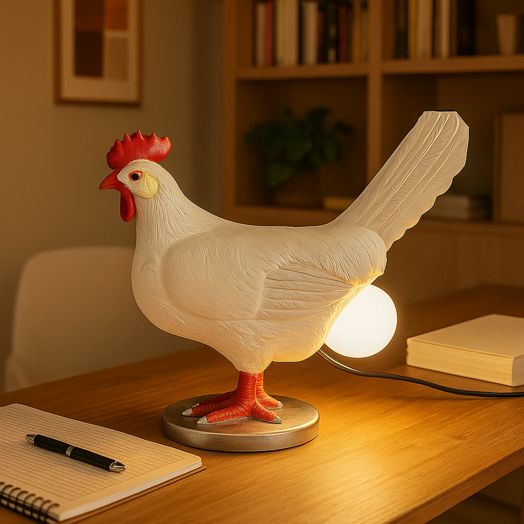 Lampe de Table Poulet | Éclairage Décoratif
