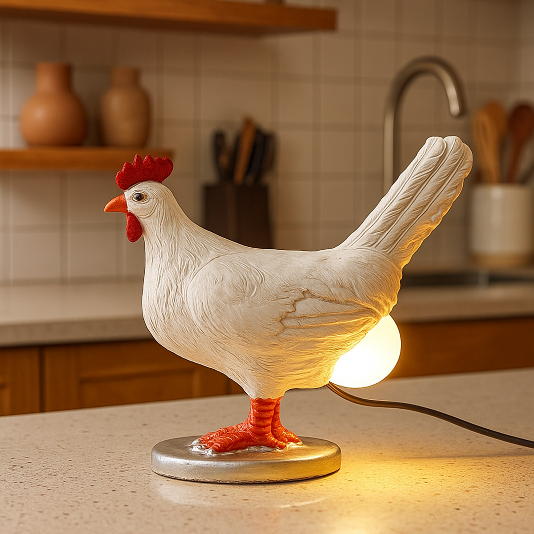 Lampe de Table Poulet | Éclairage Décoratif