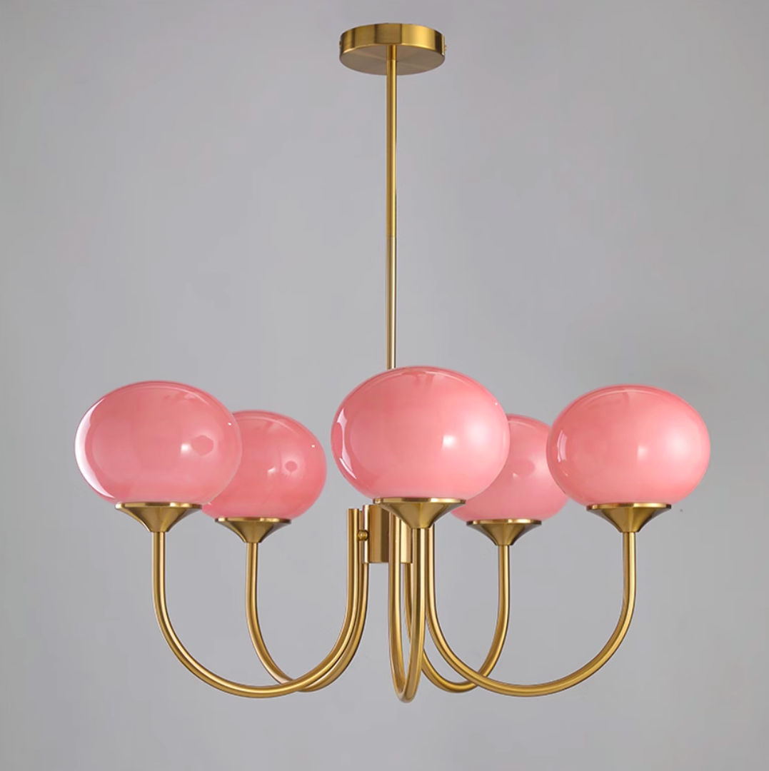 Elegant Marshmallow Chandelier Design
