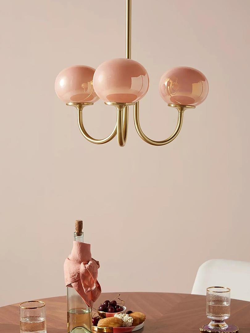 Elegant Marshmallow Chandelier Design