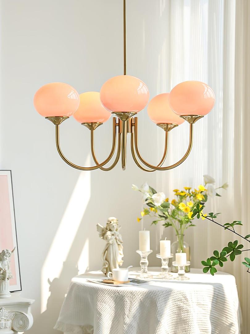 Elegant Marshmallow Chandelier Design