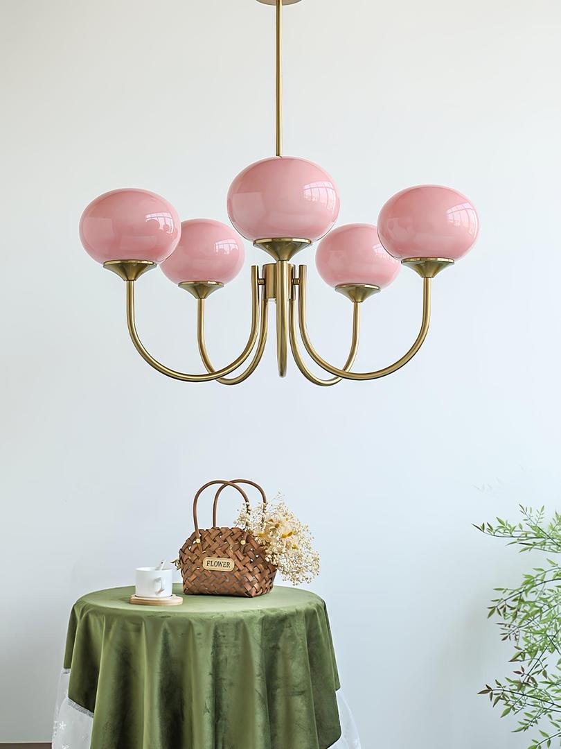 Elegant Marshmallow Chandelier Design