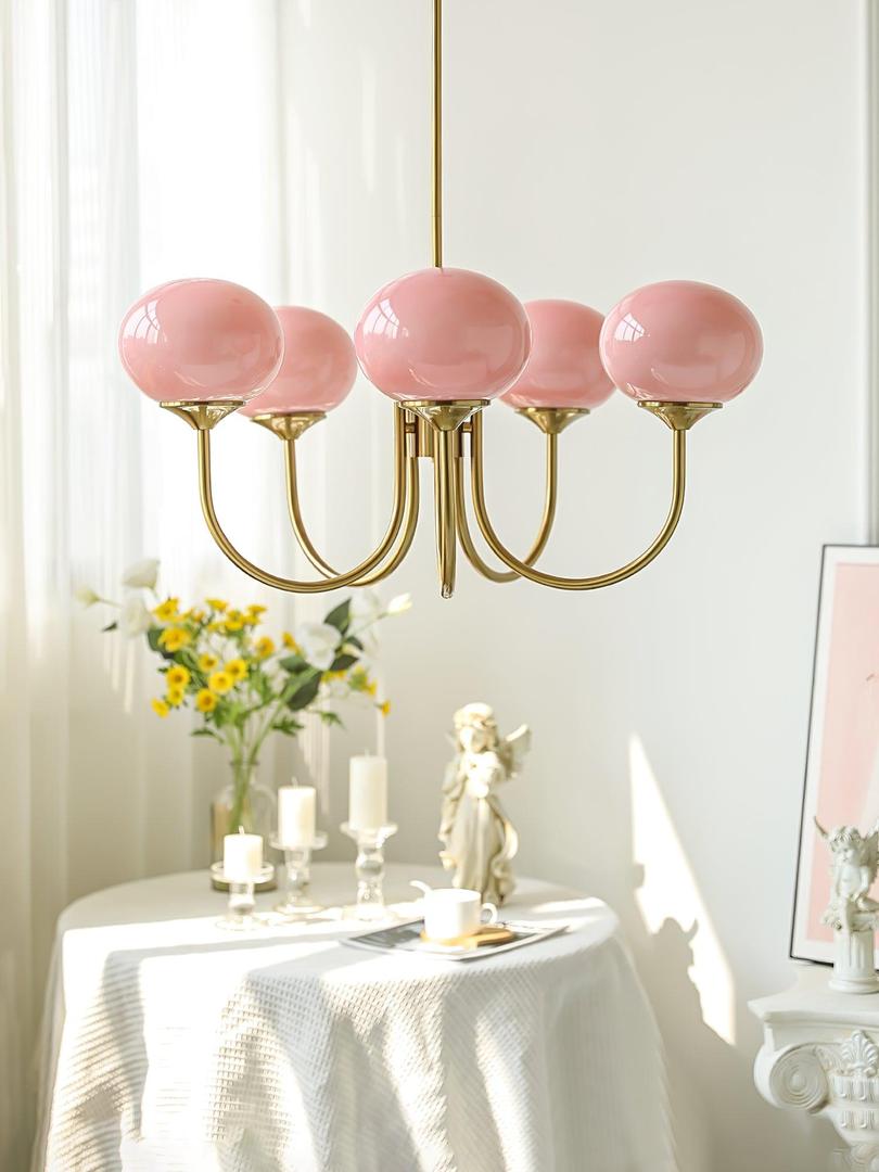 Elegant Marshmallow Chandelier Design