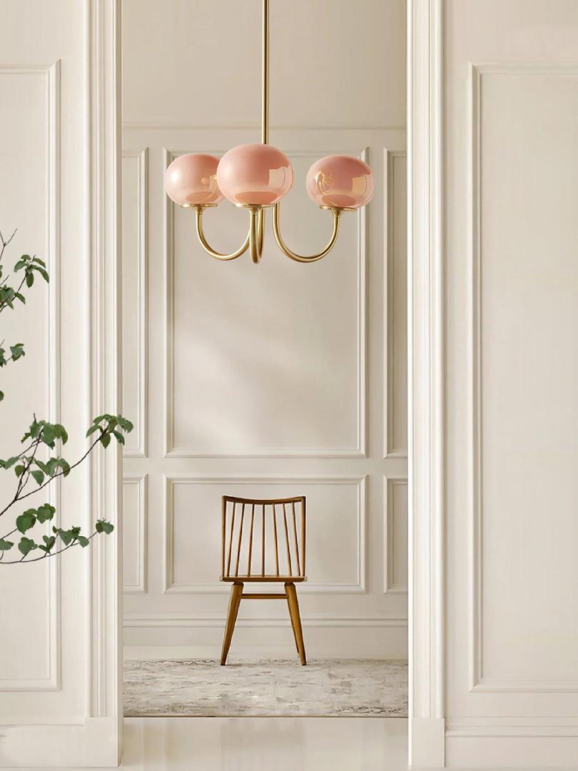 Elegant Marshmallow Chandelier Design