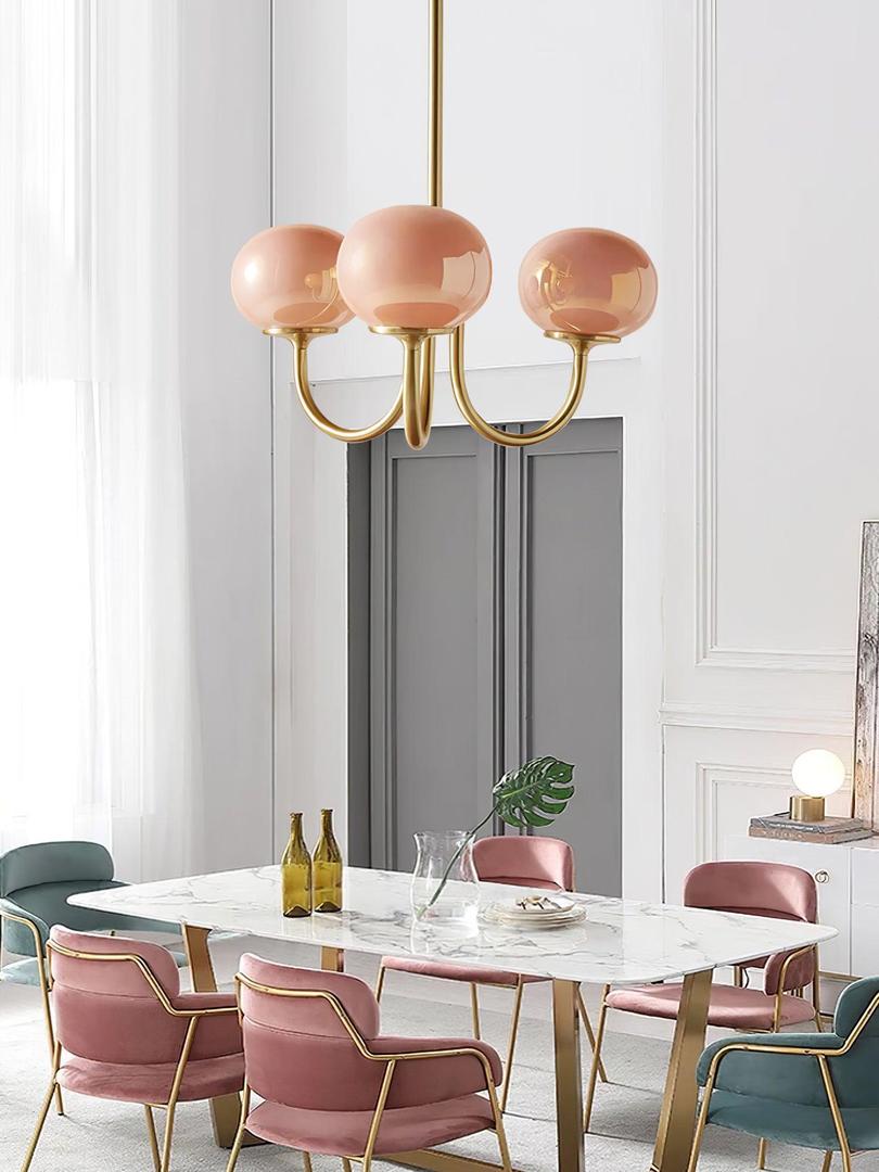Elegant Marshmallow Chandelier Design