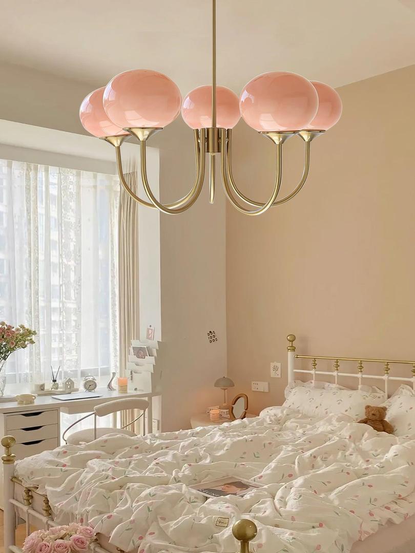 Elegant Marshmallow Chandelier Design