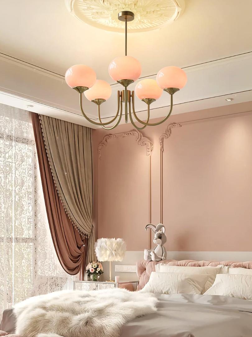 Elegant Marshmallow Chandelier Design