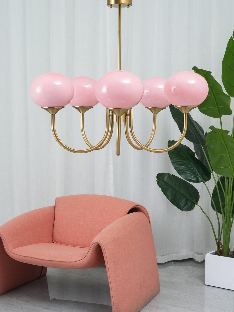 Elegant Marshmallow Chandelier Design