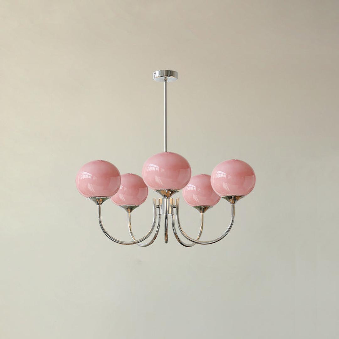 Elegant Marshmallow Chandelier Design