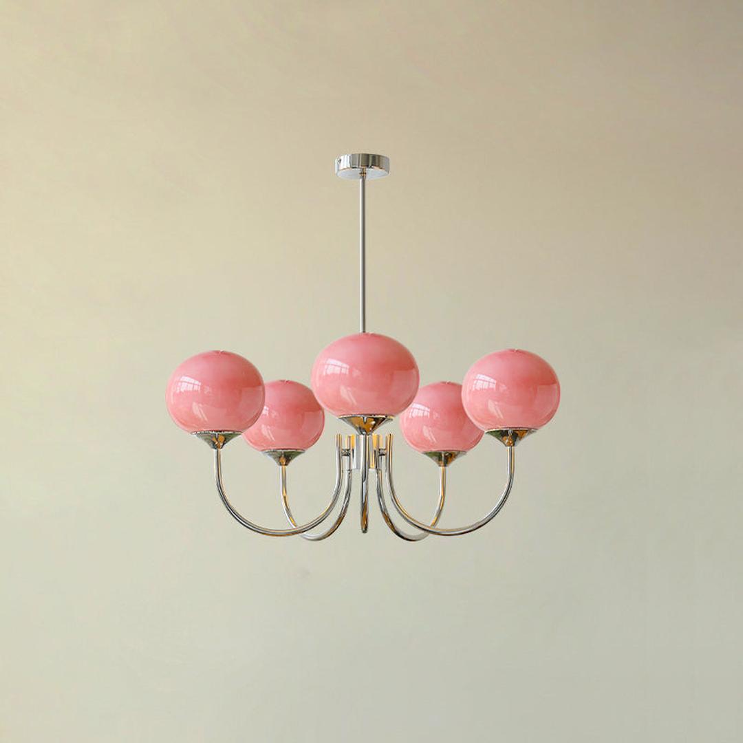 Elegant Marshmallow Chandelier Design